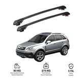 OPEL ANTARA 2006-2015 TRX1 Thunder Carrier Barres transversales pour galerie de toit de voiture, 2 barres